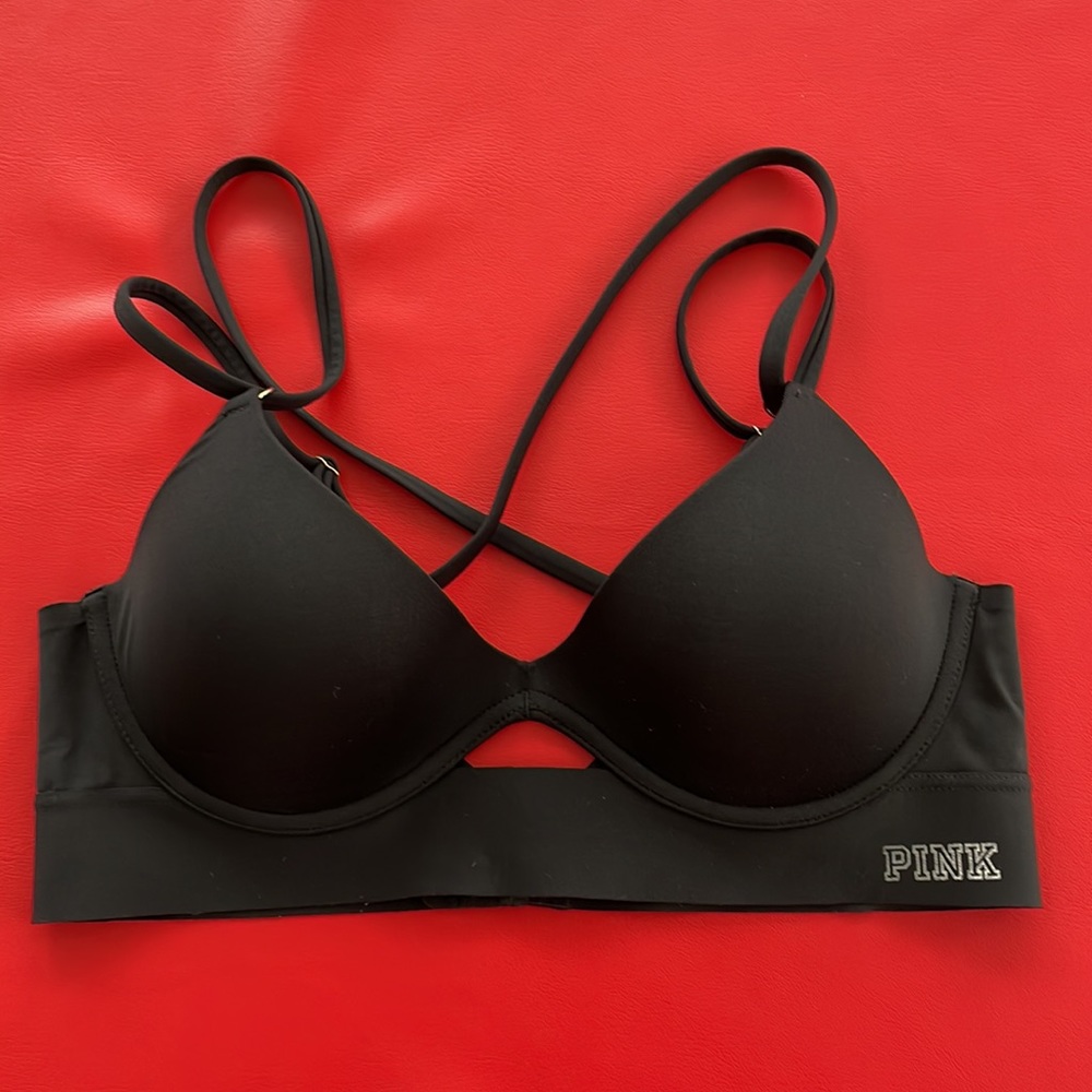 PINK VS Bonded Scoop Push Up Bra